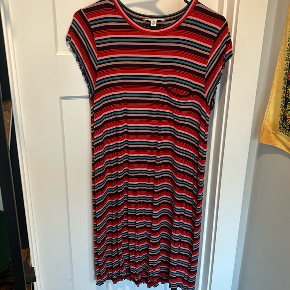 American Eagle striped dress. Size Large.